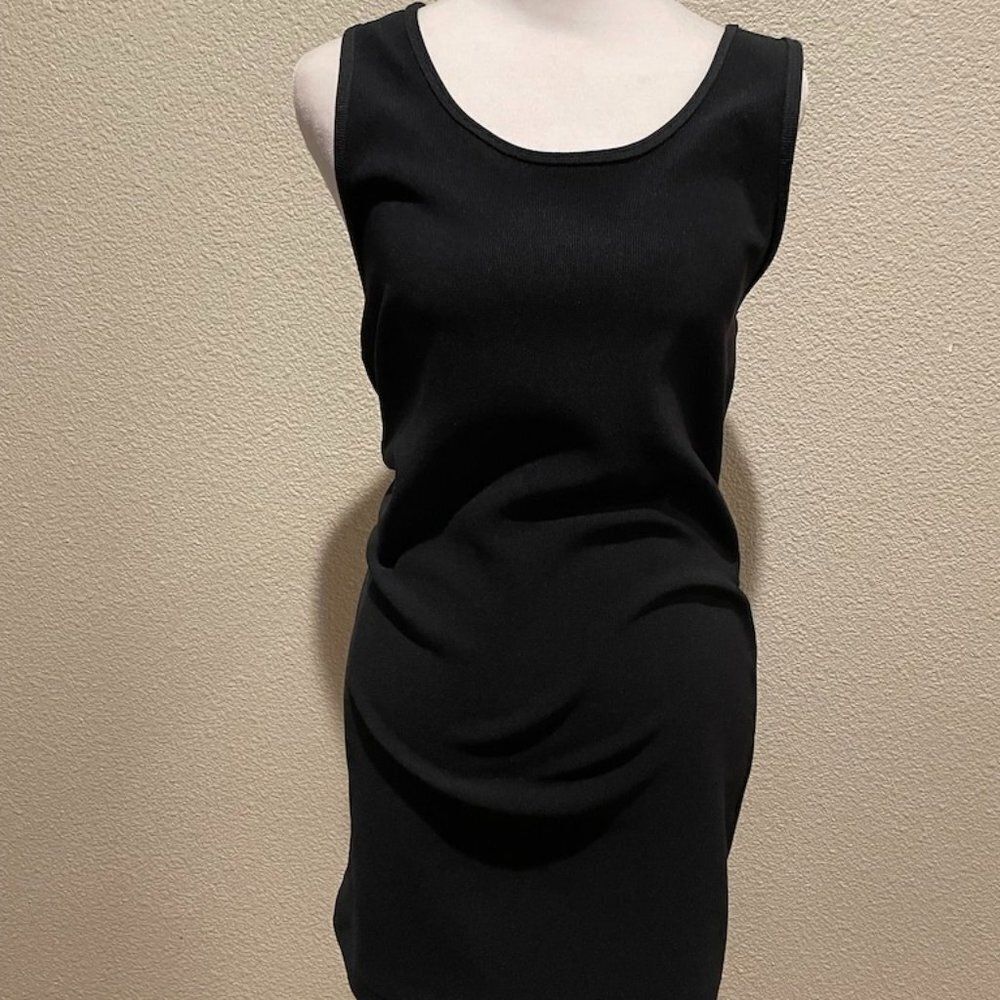 NWOT Zenana Outfitters Sleeveless Pencil Women's Black Dress Size L
